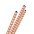 thumbnail image 1 of Tubo redondo de cobre Uxcell de 3 piezas, 5 mm de diámetro exterior, 0.2 mm de grosor, 200 mm de longitud, tubo recto para construcción/mecanizado/manualidades, tubo recto de metal, 1 of 1