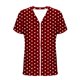 thumbnail image 2 of TaTaai Womens Spring Summer Cardigan Short Sleeve Casual Top Lightweight Print Button Down Pocket Detail Loose Fit Blouse Gift, 2 of 5