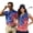 American Flag Eagle, variant on Garronmavis Colorful Patriotic Star Matching Couple Golf Shirts Funny Men Women Matching Couple Golf Shirts 4-Way Stretch Golf Tennis Tank Top Quick Dry for Tennis Enthusiasts