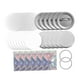 thumbnail image 1 of Suministros para hacer botones de 902 piezas, piezas de insignias, manualidades, película transparente, 5,8 cm, kits de bricolaje para hacer pines de, 1 of 9