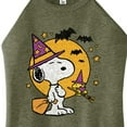 thumbnail image 3 of Peanuts - Snoopy Woodstock Witchcraft - Juniors High Neck Tank Top, 3 of 6