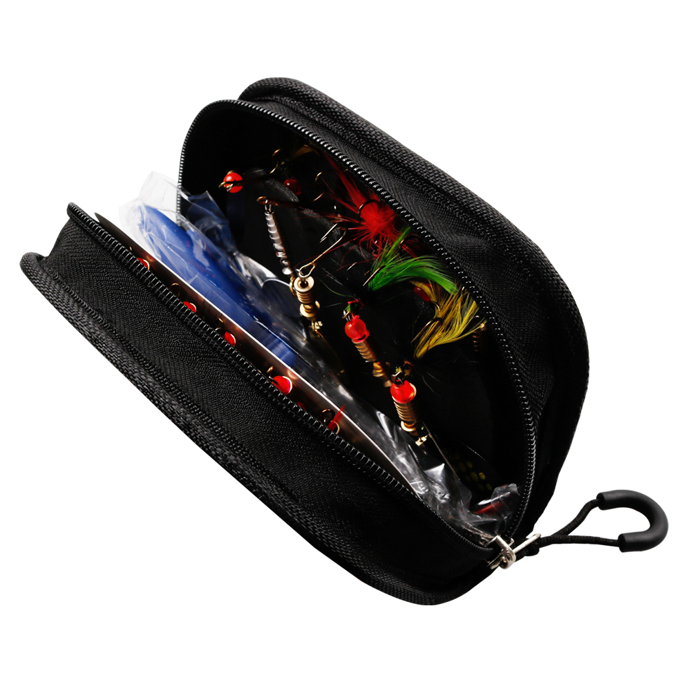 Ascent's Fisherman's Gift Lures Fishing Trout, Bass, Spinning Lures - 21 pcs Combo Set with Pliers, Line Cutter, Hook Remover Tool, Hard Metal Spinner Baits Kit, Gift Idea for Father, Men, Women, Kids