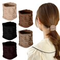 thumbnail image 1 of New Cotton Elastic Ribbon Rope Bracket Ponytail Headwear Ribbon Accessories Thick Or Curly Hair Wide Edge Seamless Headband, 1 of 8