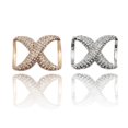 thumbnail image 3 of 2PCS Aleación Bufanda Diapositiva/Anillo/Clip y Camiseta/Chal/Cintura Hebilla Moda Rhinestone Suave Bufandas Clips Broche de Seda Envoltura de Ropa Sujetar Titular Accesorios de Decoración de Moda Oro, 3 of 6