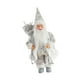 thumbnail image 3 of Colección de adornos de escritorio de figuras de Papá Noel de Navidad Figura de Papá Noel de pie Papá Noel Sostenga la campana de plata, 3 of 9