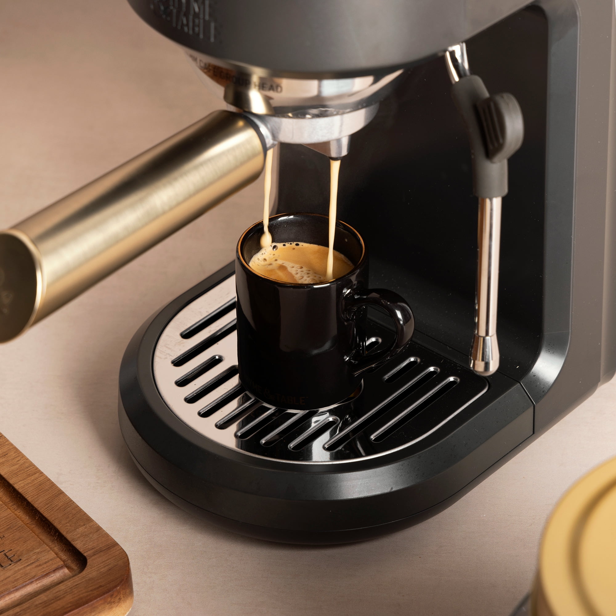 Thyme & Table Espresso Mug, Black