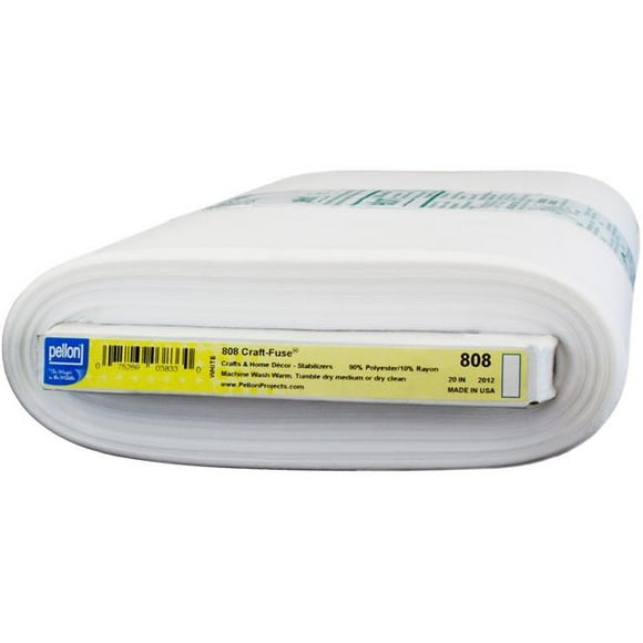 Pellon Craft-Fuse Iron-On Stabilizer-White 20"X10yd 808-2010