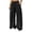 Black, variant on Pants for Women Elastic Waist Straight Wide Leg Sweatpants Loose Lounge Trousers,Casual Athletic Sweatpants,Fall Winter Comfortable Full Length Pants