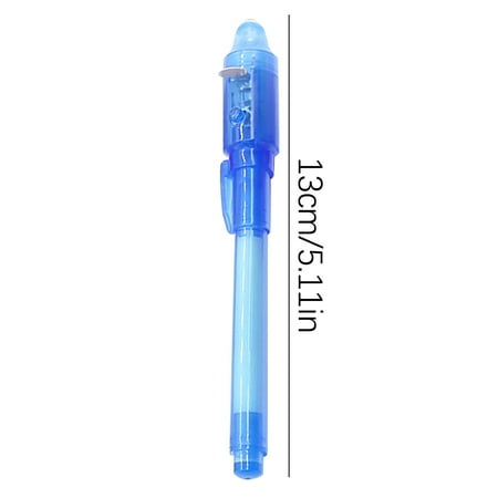 

Office Supplies School Supplies 1MLMultifunction Luminous Light Invisible Ink Pen