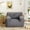 Gary, variant on YINIX  Corduroy Bean Bag Chair with Pocket Arms for for Adults,Dark Gray