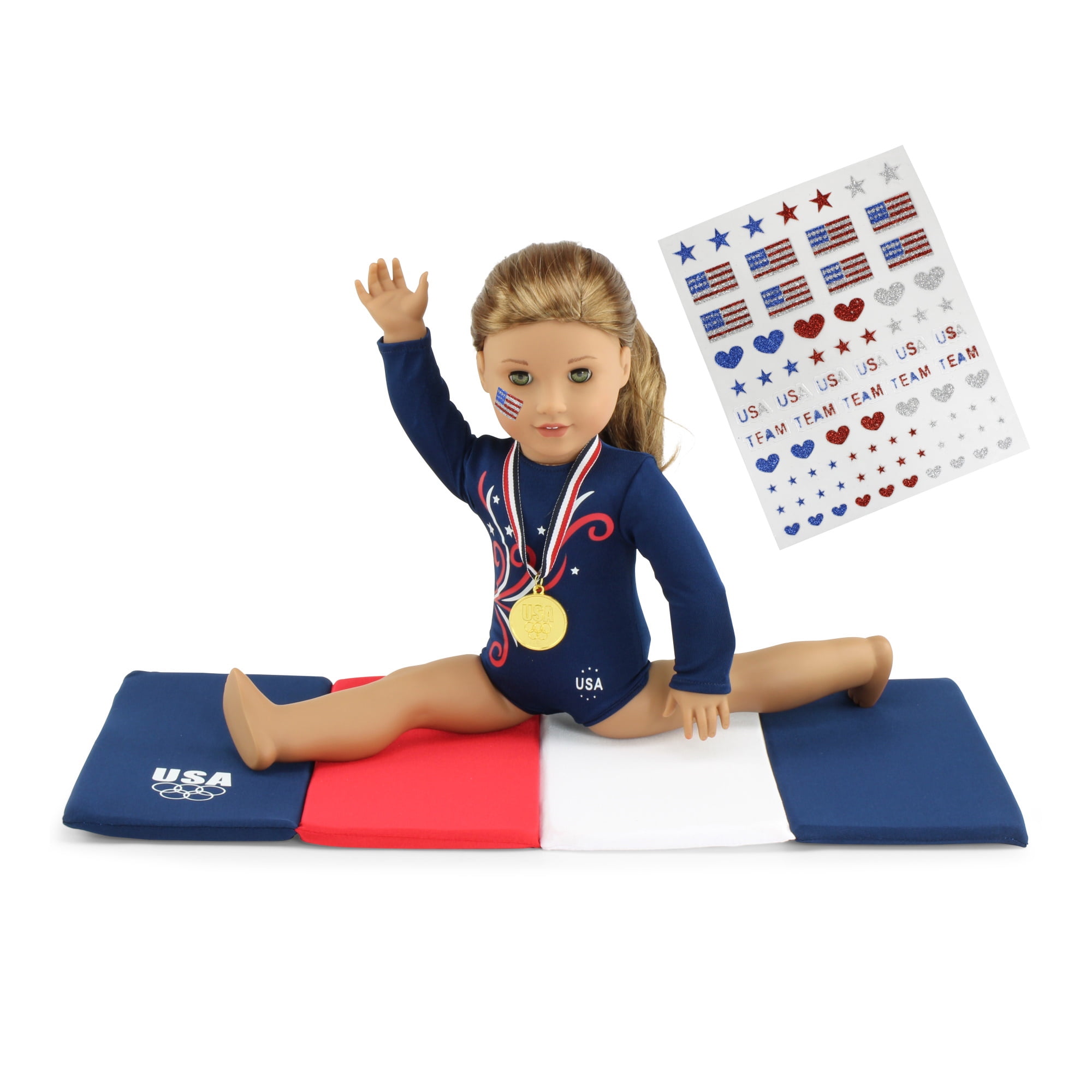 American Girl Our Generation GYMNASTIC BALLET OUTFIT 18 Inch Doll Clothes 