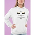 thumbnail image 2 of Lashes Long Standards High Hoodie Women -Image by Shutterstock, Female 4X-Large, 2 of 4