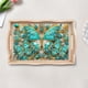 thumbnail image 2 of Plato Cena Con Puntos Diamante Likrtyny Bandeja Comida Maciza Decorativa Mariposa 30*20cm, 2 of 9