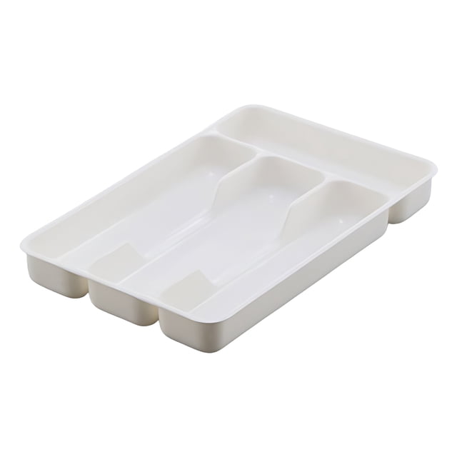 Organizador de cajones de cocina Bewildely blanco