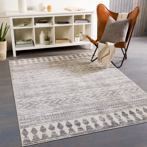 Mark&Day Area Rugs, 6x9 Shepshed Bohemian / Global Gray/Taupe Area Rug