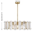 thumbnail image 7 of Antolini 5-Light Pendant in Warm Brass, 7 of 7