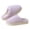 Purple, variant on Women's Warm Plush Slippers Winter Cozy Fluffy Slip On Shoe Home Silent Indoor Outdoor Memory Foam Slippers Gifts