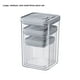 thumbnail image 1 of pstuiky Lata de plástico PET transparente de grado alimenticio, sellada a presión, a prueba de fugas., 1 of 8