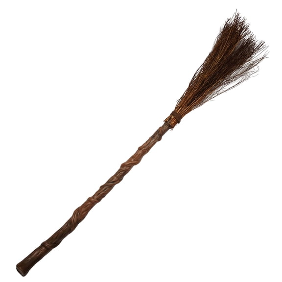 Broom Costume Accessory for Adults, Brown, 37", Halloween by Way To Celebrate
