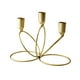 thumbnail image 2 of xihome Candelabro de metal de 3 brazos para centro de mesa, ideal para decoracin navideña, bodas, fiestas, comedores y hogar. Candelabro de aleacin de hierro., 2 of 6