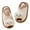 Coffee, variant on AWZXDE Girls Slippers Soft Indoor With Adjustable Back Strap Lightweight Shoes For Children Comfortable Home Floor Slippers
