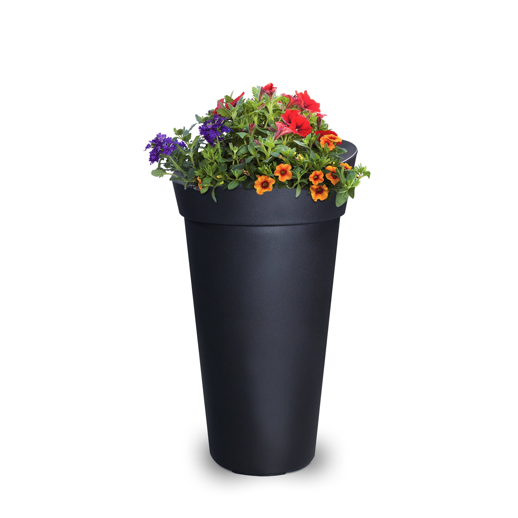 Creston Tall Planter Black by Mayne Inc.
