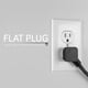 thumbnail image 4 of Cable de extensión Power Strip GE de 3 salidas, 6 pies, 2 unidades, negro, 4 of 9