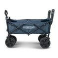 thumbnail image 4 of WonderFold Utility Wagon 35 cu ft / 150 lb Capacity Garden Wagon with All-Terrain Wide Tires, Blue, 4 of 9
