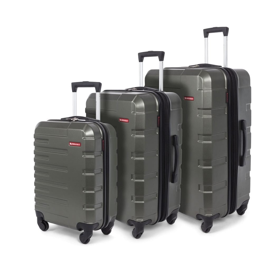 Swiss Mobility Swiss Mobility Quad Hard Sided 3 Piece Luggage Set