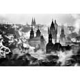 thumbnail image 3 of Froyda, Martin 14x11 Black Modern Framed Museum Art Print Titled - Prague Towers, 3 of 5