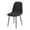 Black, variant on Eqslft Waterproof Shell Chair Covers,Jacquard Dining Room Chair Slipcover, Mid Century Modern Chair Slipcover Upholstered Side Dining Chair Protector for Kitchen Living Room