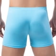 thumbnail image 5 of Mens Underwear Men Casual Fashion Solid Elastic-waisted Breathable Boxers Briefs, 5 of 6
