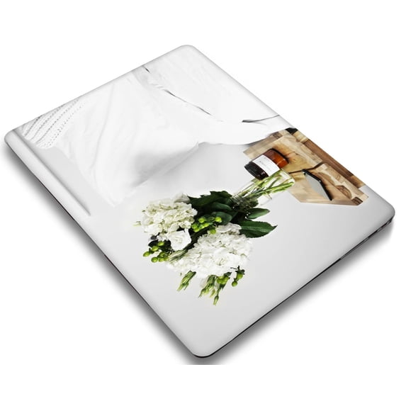 KSK KAISHEK Hard Case Shell Cover Only for 2019-2016 Release MacBook Pro 15" with Retina Display Touch Bar Model: A1990/A1707 Flower 1415