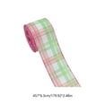 thumbnail image 3 of SIYTUAU 4.5 Yard Spring Color Polyester Ribbon With Easter Egg And Bunny Design For Diy Craft Gift Wrapping Floral Decoration, 3 of 7