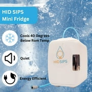 4l ثلاجة صغيرة وموزع مياه سطح المكتب، مرفقات سريعة الاتصال برودة المشروبات، 1 Hid Sips ثلاجة صغيرة، 1 حاوية تخزين المشروبات، 1 فلتر مياه 200 جالون قابل للاستبدال