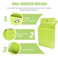 thumbnail image 3 of LEEYNEER Household Letter Box Wall-mounted Mail Box Multi-function Drop Box Letter Accessory, 3 of 11