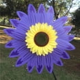 thumbnail image 4 of Girasoles De Girasol, Molinetes De Césped, Molinillo De Molinillo De De Jardín Para Decoración De Jardines Y Jardines De Pa Púrpura Baoblaze Juguete del molino de viento con girasol, 4 of 8