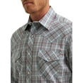 thumbnail image 3 of Wrangler® Men's and Big Men's Regular Fit Long Sleeve Western Shirt, Sizes S-5XL, 3 of 3