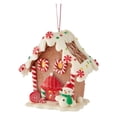 thumbnail image 4 of Kurt Adler Gingerbread House Light Up Holiday Ornament Set (3 Pack), 4 of 4
