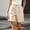 Beige, variant on IUYRTFE Women High Waist Cotton Linen Shorts with Pockets Relaxed Fit Straight Leg Summer Casual Bottoms