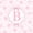 Pink B, variant on spefrowx Monogram Bow Twin Sheets for Girls, Pink Stripe Love Heart Bedding, 3 Pieces, 1 Flat Sheet, 1 Fitted Sheet and 1 Pillowcase