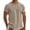 A-Khaki86, variant on JAJAHO Linen T Shirt Men Short Sleeve Basic Tee Breathable Crew Neck Loose Fit Summer Top Beach Vacation Clothes Soft Tops