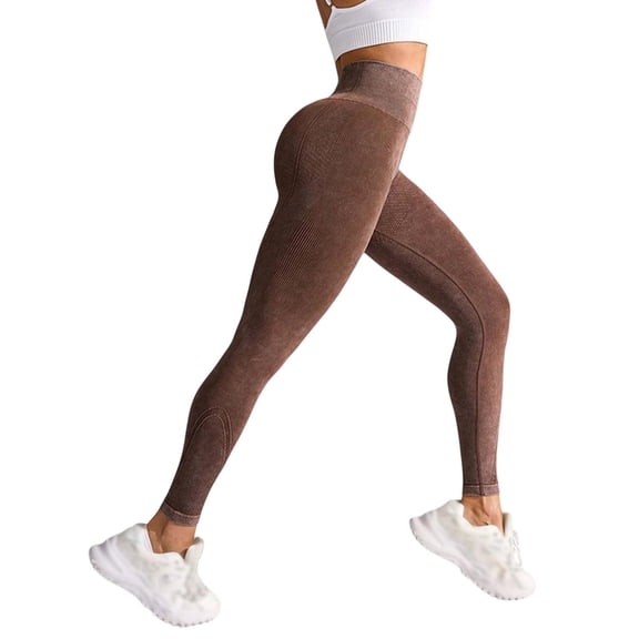 3D Cellulite Leggings for Women Butt Lift Booty Workout Tights No Curling Lift Pants Skin-Friendly Resistance Band Scrunch Butt Lifting Leggings Tummy Shaping Pants Push Up Yoga Pants Bronze L