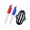 Three Lines, variant on Golf Ball Marker Alignment Tool Stencil Line with 2 Pens Template Outdoor Tool Three Lines