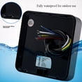 thumbnail image 2 of IP68 Waterproof Square Access Control Card Reader Wiegand 26/34 Bit Card Reader Access Control MF,1 * square access control card reader,Black, 2 of 6
