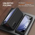 thumbnail image 5 of Compatible Samsung Galaxy Z Fold 5 Case with Screen Protector & Hinge Protection,Heavy Duty Protective Cover Case for Samsung Z Fold 5 Phone Cases,Samsung Fold 5 Case with Screen Protector Black, 5 of 7