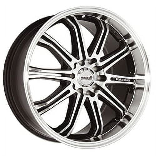 18x8 Maxxim 41MB Ferris Machined W/Gloss Black Wheel 5x100 (45mm)