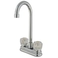 thumbnail image 1 of Kingston Brass Magellan Two Handle 4" Centerset High-Arch Bar Faucet, 1 of 4
