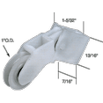 thumbnail image 2 of CRL B645 1" Nylon Sliding Screen Door Bottom Roller for Peachtree Doors - pack of 2, 2 of 5