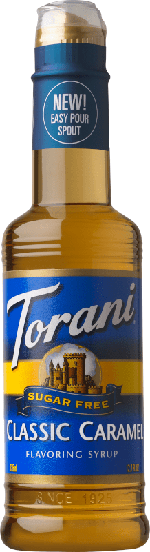 Torani Sugar Free Classic Caramel Syrup, 12.7 oz